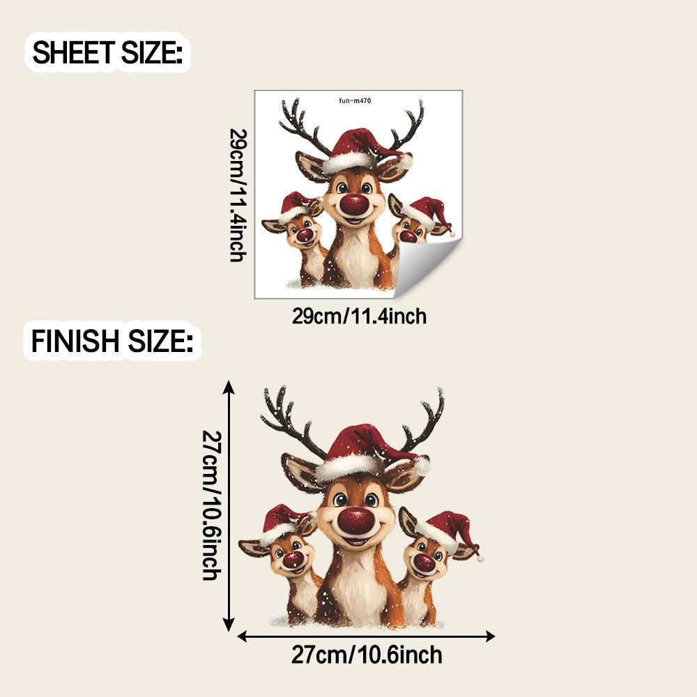 Милые наклейки на унитаз с оленями для создания рождественской атмосферы, наклейки для украшения ванной комнаты и дома
Милые наклейки на унитаз с оленями для создания рождественской атмосферы, наклейки для украшения ванной комнаты и дома