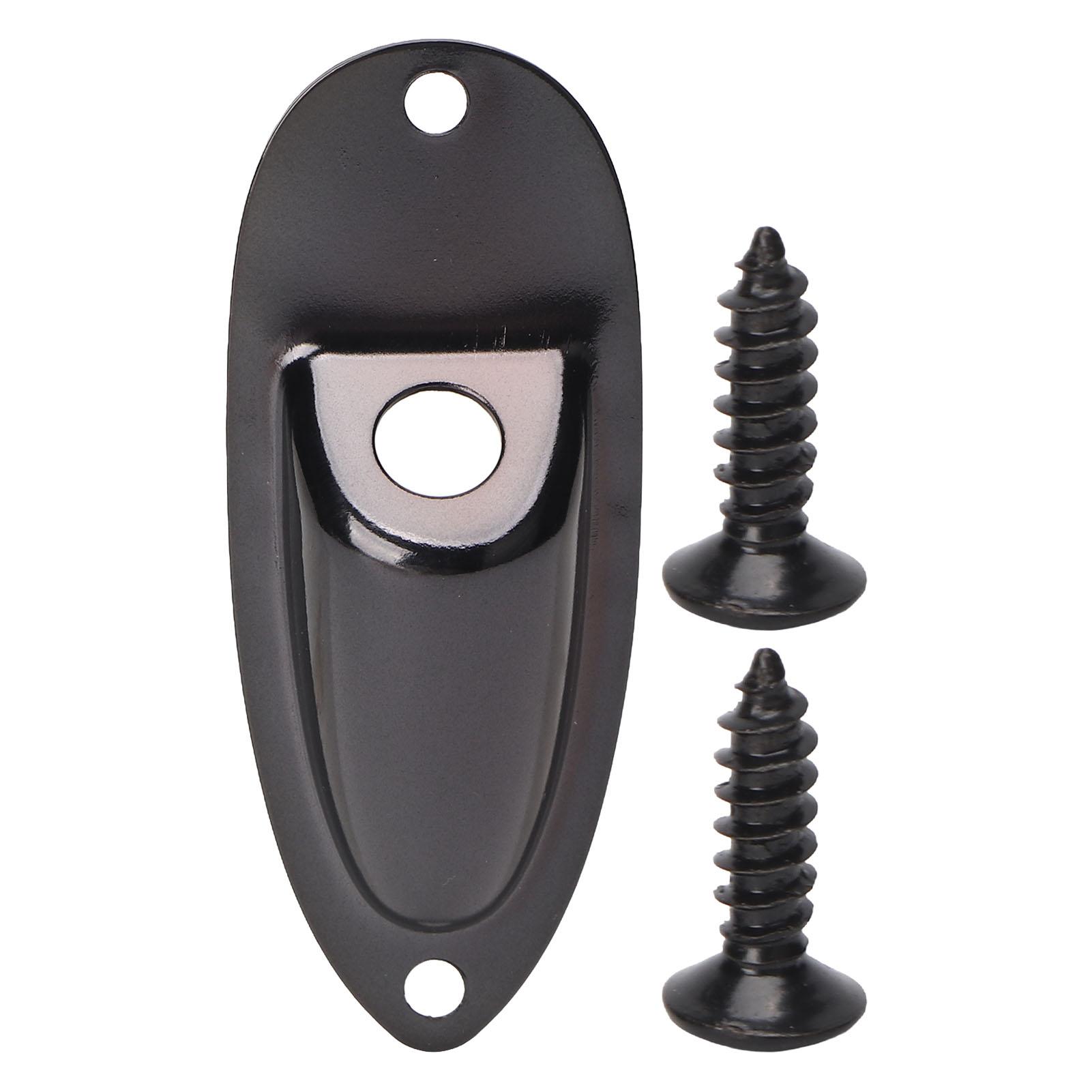 Black Guitar Output Boat Jack Plate Socket Decorative Fashionable Guitar Output Boat Jack Plate
Black Guitar Output Boat Jack Plate Socket Decorative Fashionable Guitar Output Boat Jack Plate