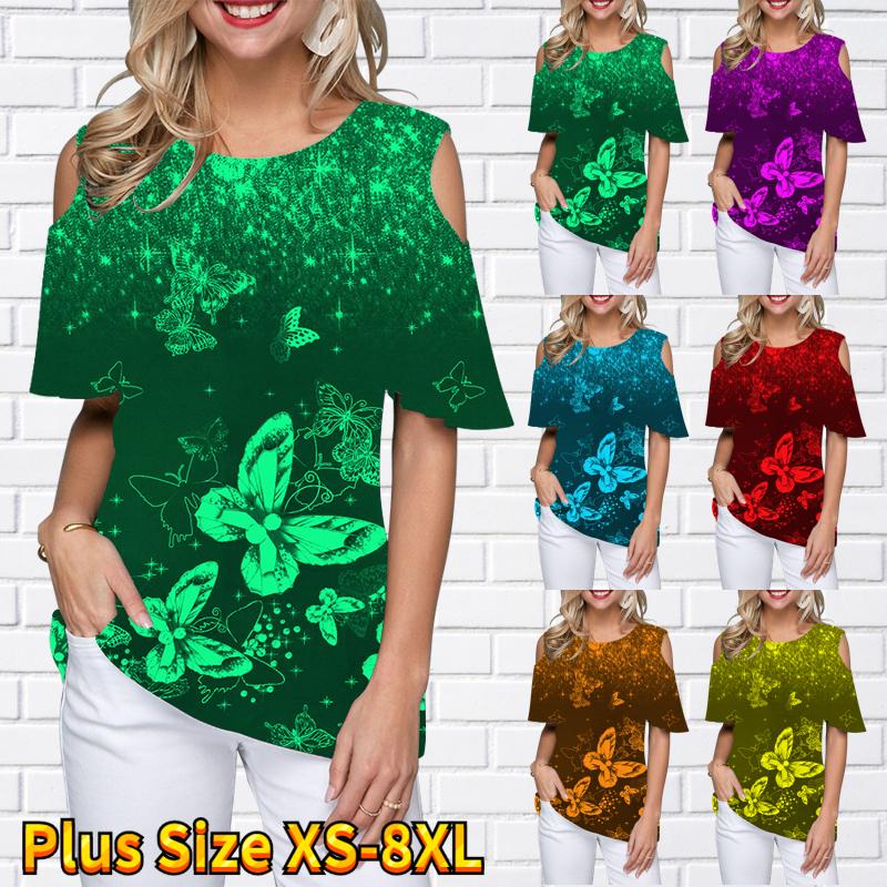 Женский пуловер с принтом нового дизайна, летняя футболка большого размера с круглым вырезом, свободная футболка, сексуальный топ в стиле ретро с открытыми плечами и коротким рукавом
Женский пуловер с принтом нового дизайна, летняя футболка большого размера с круглым вырезом, свободная футболка, сексуальный топ в стиле ретро с открытыми плечами и коротким рукавом