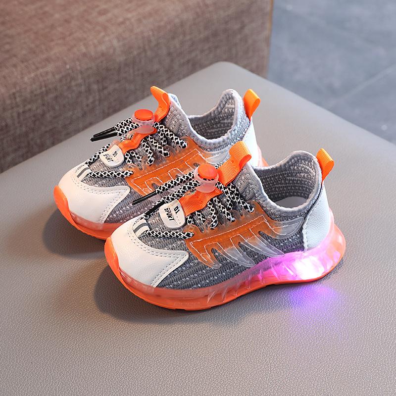 Size Luminous Baby Shoes With Led Lights Children Glowing Sneakers For Kids Boys Nonslip Led Sport Shoes For Girls Tenis 22
Size Luminous Baby Shoes With Led Lights Children Glowing Sneakers For Kids Boys Nonslip Led Sport Shoes For Girls Tenis 22