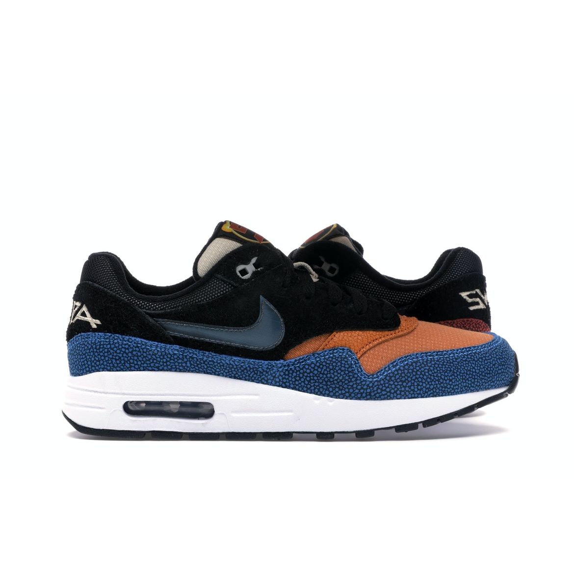 Кроссовки Nike DeAaron Fox x Air Max 1 GS Swipa, разноцветные, черно-оранжевые CJ9888-001
Кроссовки Nike DeAaron Fox x Air Max 1 GS Swipa, разноцветные, черно-оранжевые CJ9888-001