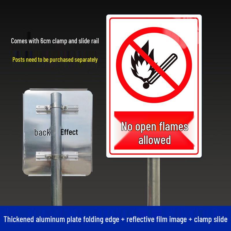 Reflective Traffic Safety Warning Sign
Reflective Traffic Safety Warning Sign
