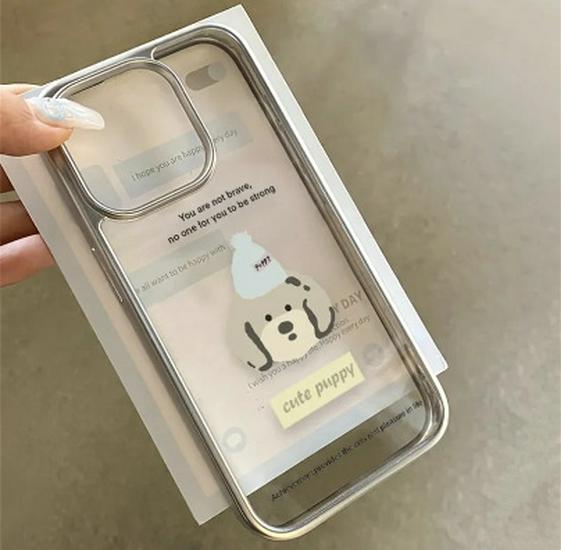 Silver Electroplated Frame with Puppy Portrait for Apple 13/14/15/16/17 Pro Max Apple XS Max
Silver Electroplated Frame with Puppy Portrait for Apple 13/14/15/16/17 Pro Max Apple XS Max