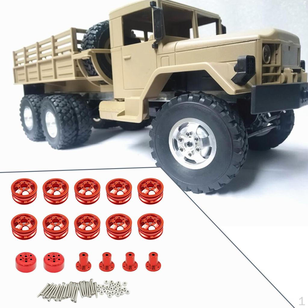 10pcs / Set Universal RC Car Wheel Hub Rim with 5mm Adapters Joints for WPL 1/16 B16 B36 Truck чорний
10pcs / Set Universal RC Car Wheel Hub Rim with 5mm Adapters Joints for WPL 1/16 B16 B36 Truck чорний