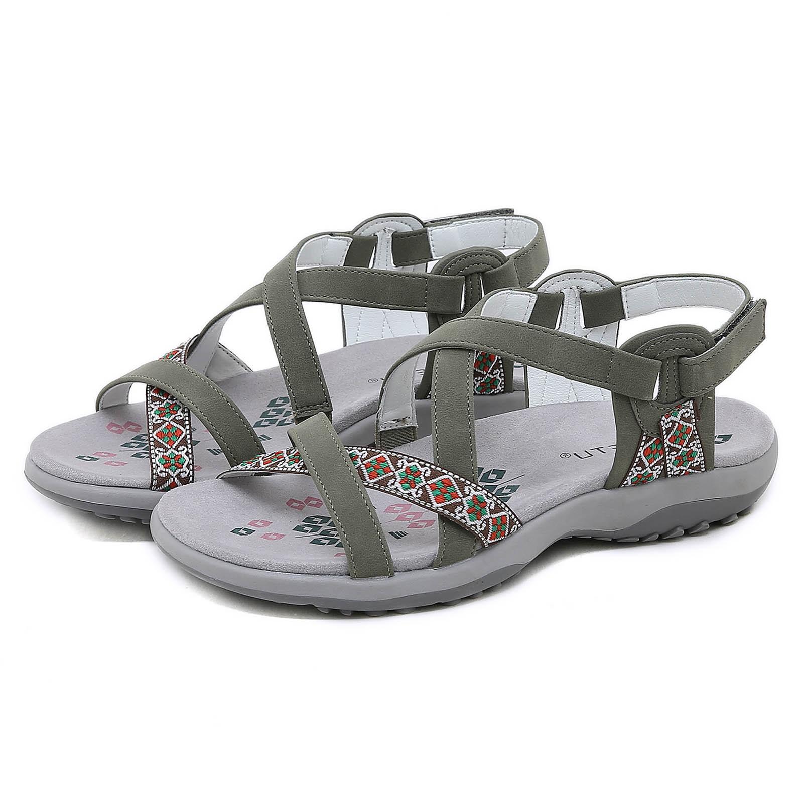 Summer Ladies Sandals Bohemian Casual Style Comfortable Anti Slip Printed Flat Shoes Sports Cool Shoe For Women Streetwear 36 зелений
Summer Ladies Sandals Bohemian Casual Style Comfortable Anti Slip Printed Flat Shoes Sports Cool Shoe For Women Streetwear 36 зелений