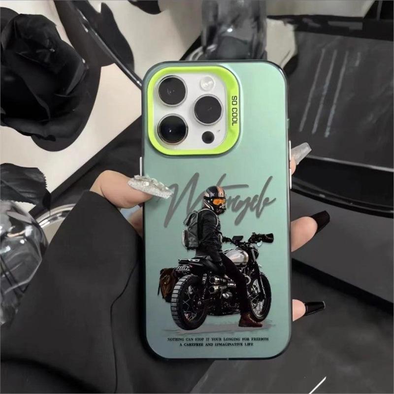 iPhone 15 Pro Max Motorcycle Style Case, Compatible with Apple 14, 13, 11, 12, XR iPhone 16 Plus
iPhone 15 Pro Max Motorcycle Style Case, Compatible with Apple 14, 13, 11, 12, XR iPhone 16 Plus