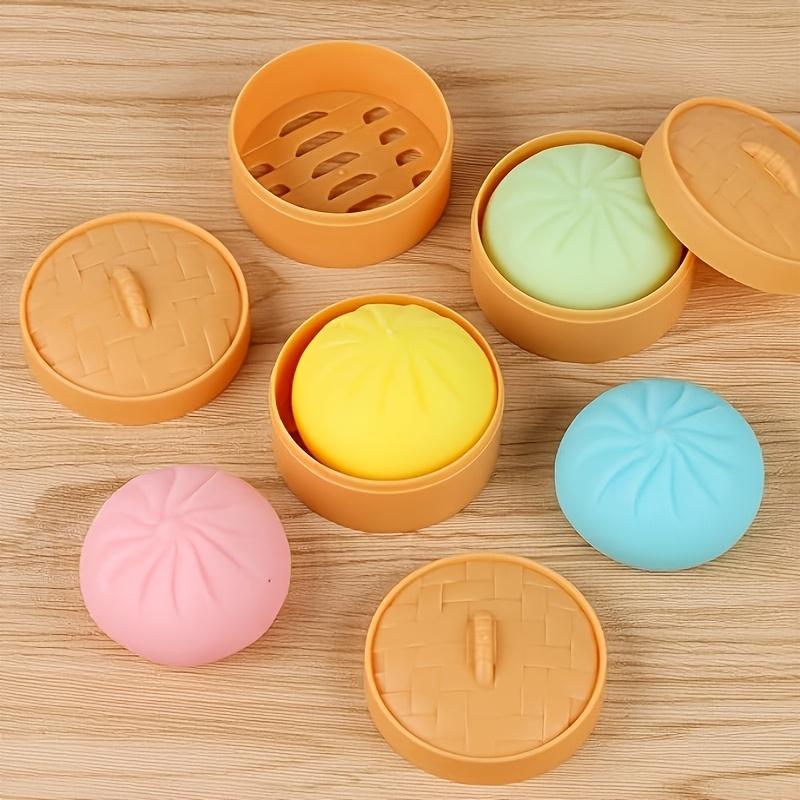 5PCS Colorful Dumpling Stress Balls, Squeeze Toys for Halloween Pranking, Birthday Party Favors, School Rewards светло-серый
5PCS Colorful Dumpling Stress Balls, Squeeze Toys for Halloween Pranking, Birthday Party Favors, School Rewards светло-серый
