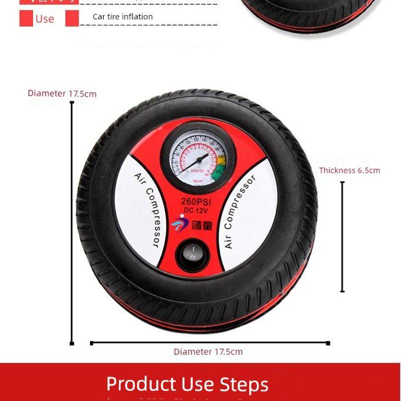 Vehicle Air Pump Car Tire Air Pump 12V Portable Coupe Electric Tire Pump Air Pump Enhanced Version of High-Power Air Pump
Vehicle Air Pump Car Tire Air Pump 12V Portable Coupe Electric Tire Pump Air Pump Enhanced Version of High-Power Air Pump
