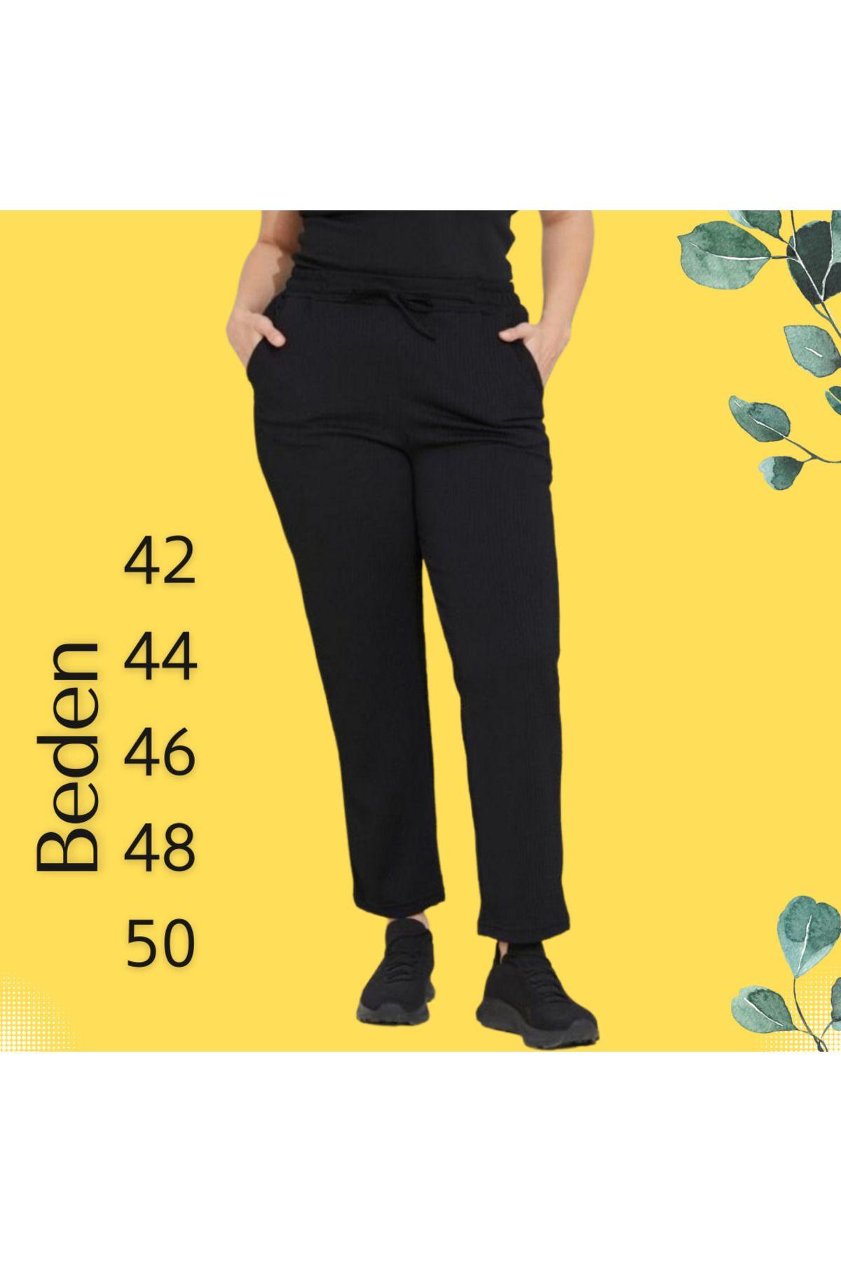 Women s Style Plus Size Pants Black Color Self-Textured Lycra Cotton Fabric Sports Big Size Trousers XL
Women s Style Plus Size Pants Black Color Self-Textured Lycra Cotton Fabric Sports Big Size Trousers XL