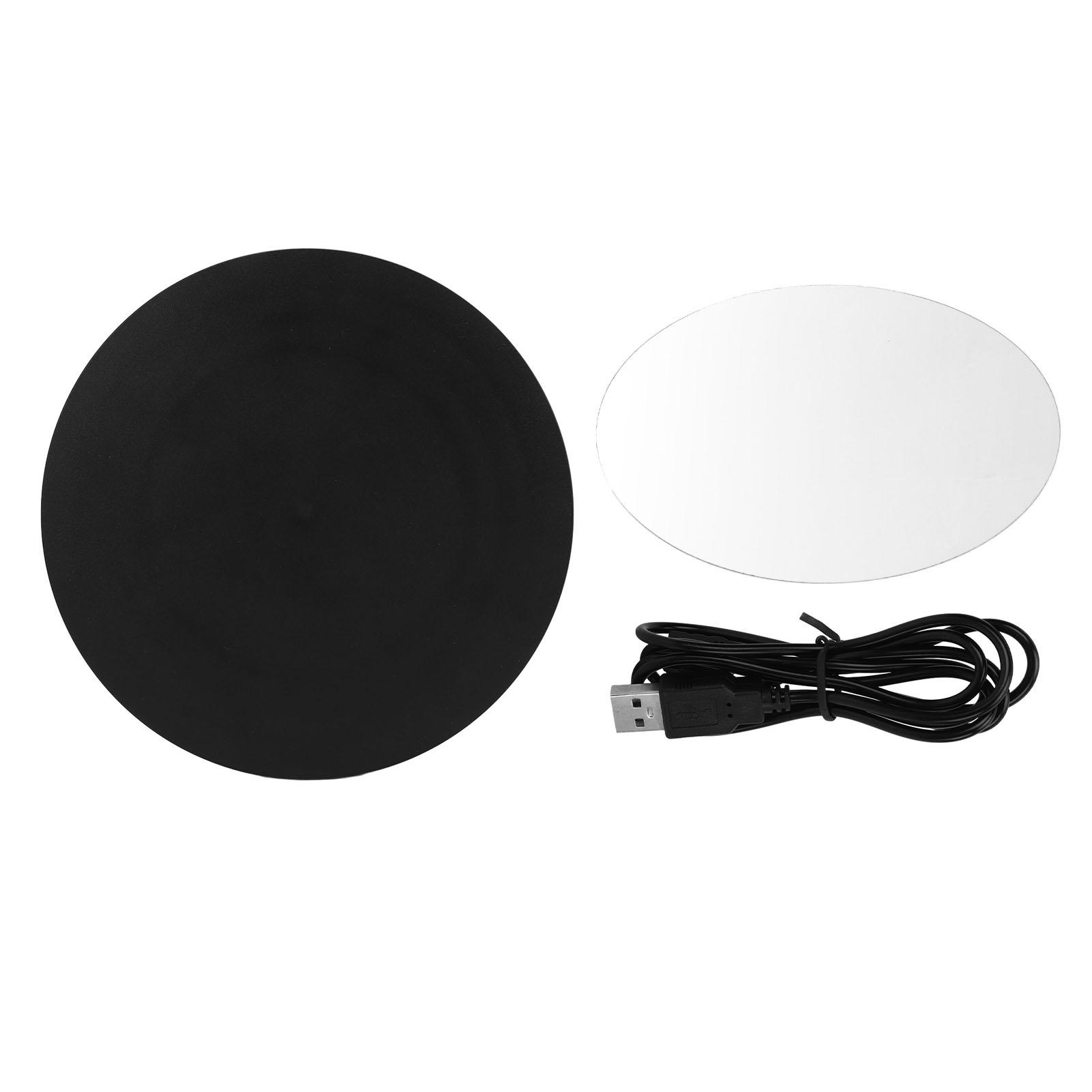 Rotating Display Stand ABS 360 Degree Motorized Turntable Platform with USB Power Cable for Photography Products and Shows
Rotating Display Stand ABS 360 Degree Motorized Turntable Platform with USB Power Cable for Photography Products and Shows