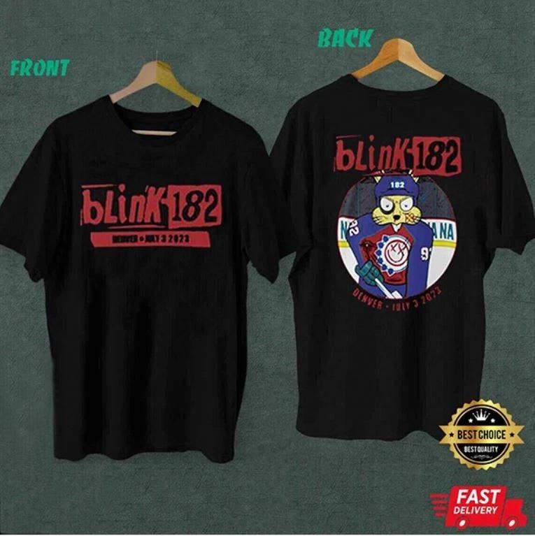 Blink-182 Denver July 3rd 2023 Colorado Tour T-shirt S
Blink-182 Denver July 3rd 2023 Colorado Tour T-shirt S