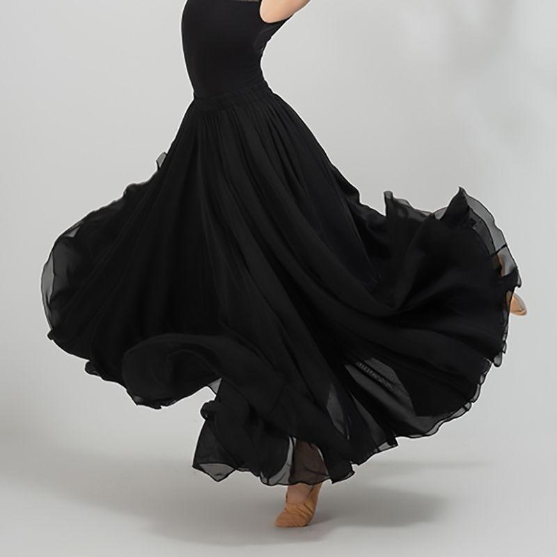 Дитяча спідниця-кльош 720 градусів для танцювальних виступів – Спідниця для класичного китайського танцю для дівчаток Length 75cm for 141-148cm
Дитяча спідниця-кльош 720 градусів для танцювальних виступів – Спідниця для класичного китайського танцю для дівчаток Length 75cm for 141-148cm