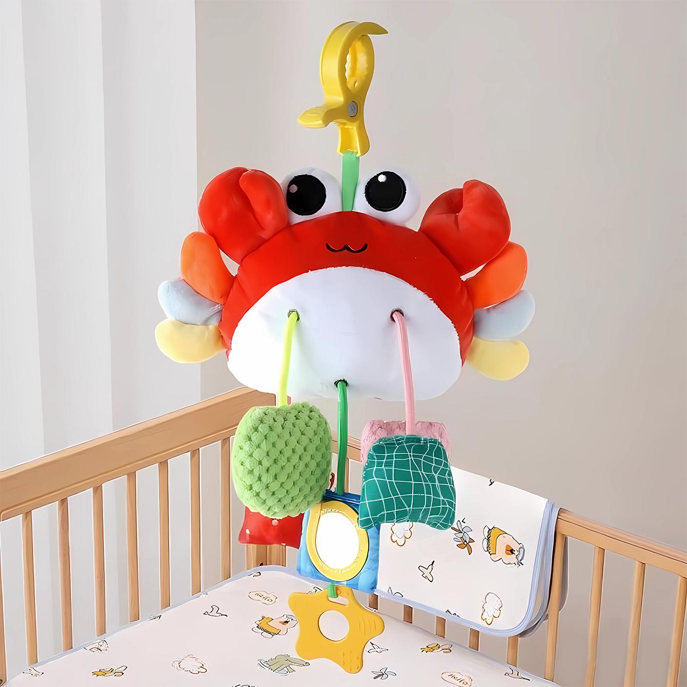 Baby toy crab pull happy bed bell ring bell puzzle cart pendant baby pull happy
Baby toy crab pull happy bed bell ring bell puzzle cart pendant baby pull happy