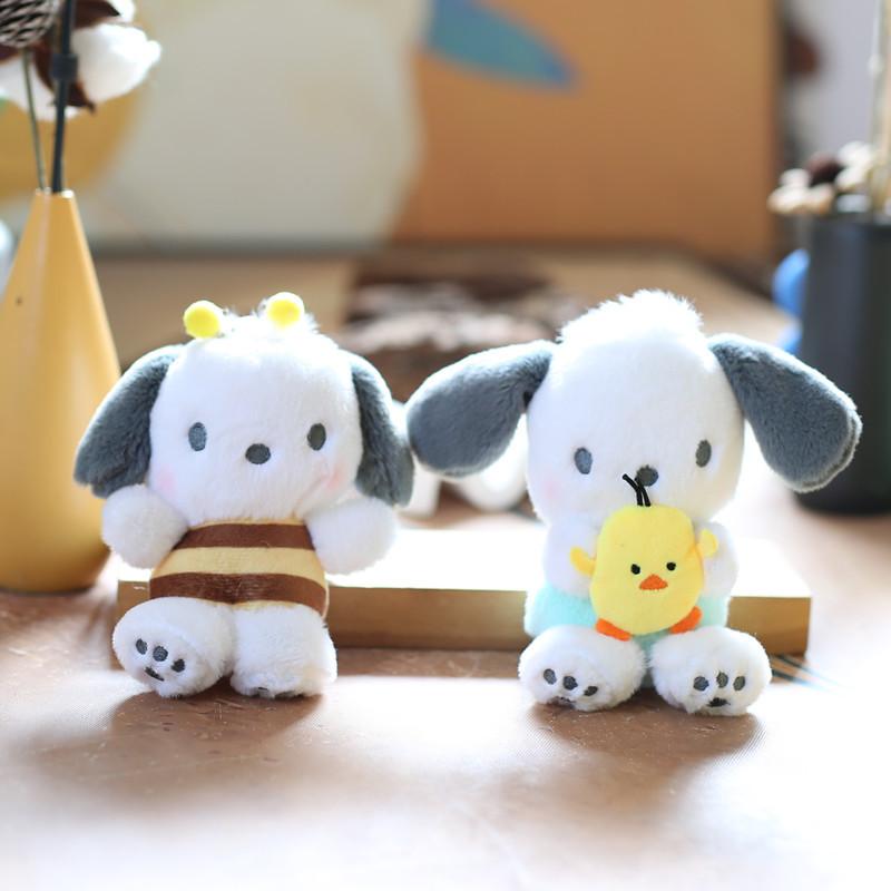 Милая милая подвеска в виде собаки Sanrio Pacha, плюшевая игрушка, кукла, щенок, сумка, подвесной брелок, кукла 15cm
Милая милая подвеска в виде собаки Sanrio Pacha, плюшевая игрушка, кукла, щенок, сумка, подвесной брелок, кукла 15cm