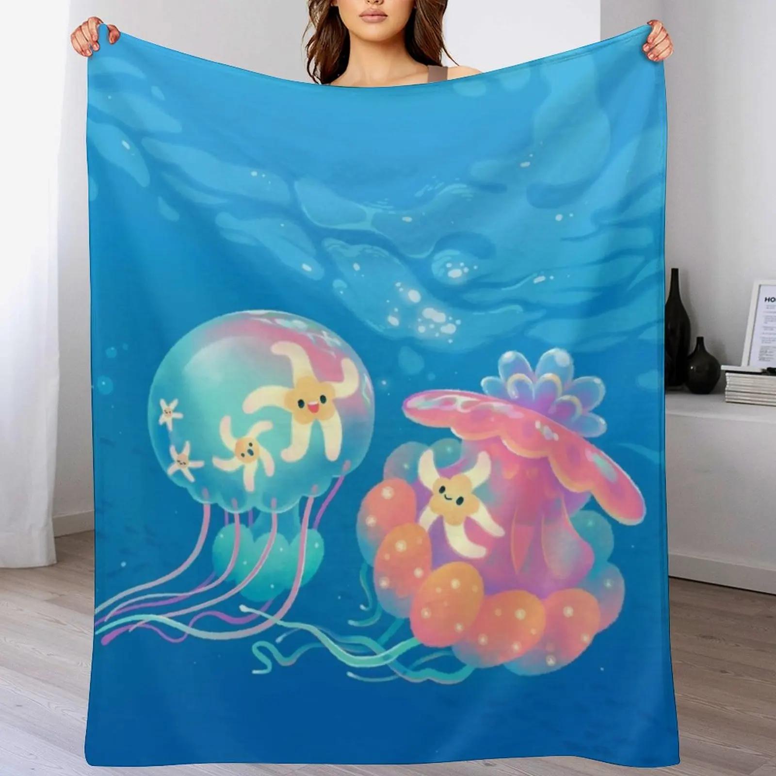 Jellyfish bus Throw Blanket Warm Flannel Blanket for Couch Chair Bedroom 102x76cm(40x30in)
Jellyfish bus Throw Blanket Warm Flannel Blanket for Couch Chair Bedroom 102x76cm(40x30in)