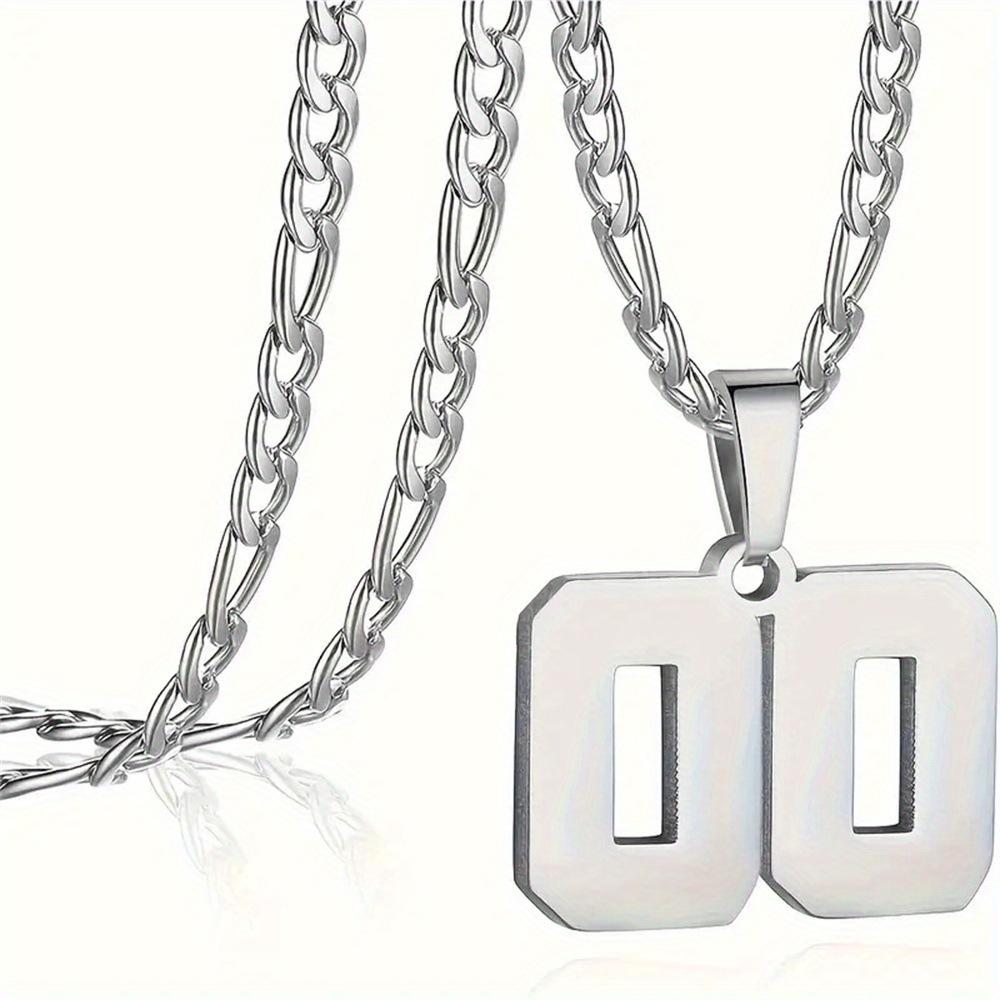Men s Athlete Stainless Steel Sports Digital Necklace Baseball/Basketball/Soccer Team Inspiration Jewelry Spot 60cm
Men s Athlete Stainless Steel Sports Digital Necklace Baseball/Basketball/Soccer Team Inspiration Jewelry Spot 60cm