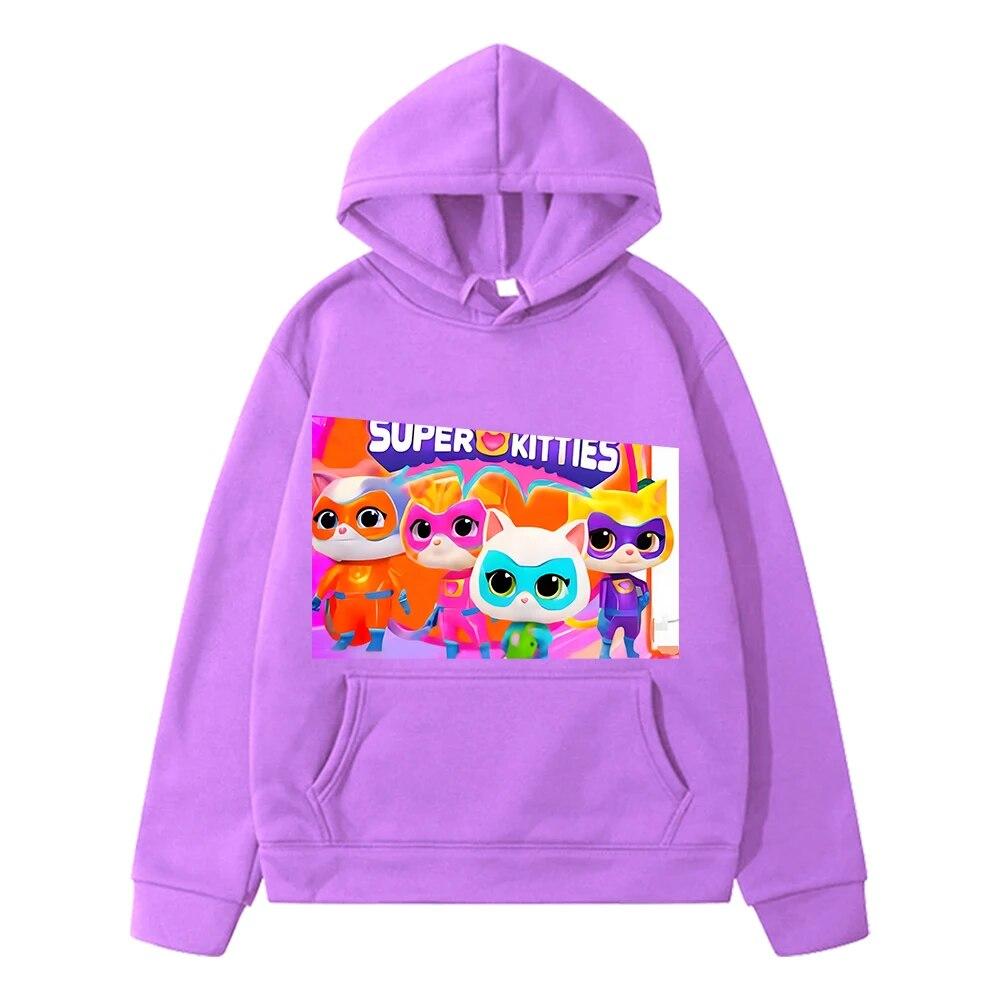Осенние толстовки с капюшоном Super Kitties, флисовая толстовка, одежда для мальчиков y2k sudadera, повседневная куртка, пуловер, толстовка с капюшоном в стиле аниме, детская одежда для девочек
Осенние толстовки с капюшоном Super Kitties, флисовая толстовка, одежда для мальчиков y2k sudadera, повседневная куртка, пуловер, толстовка с капюшоном в стиле аниме, детская одежда для девочек