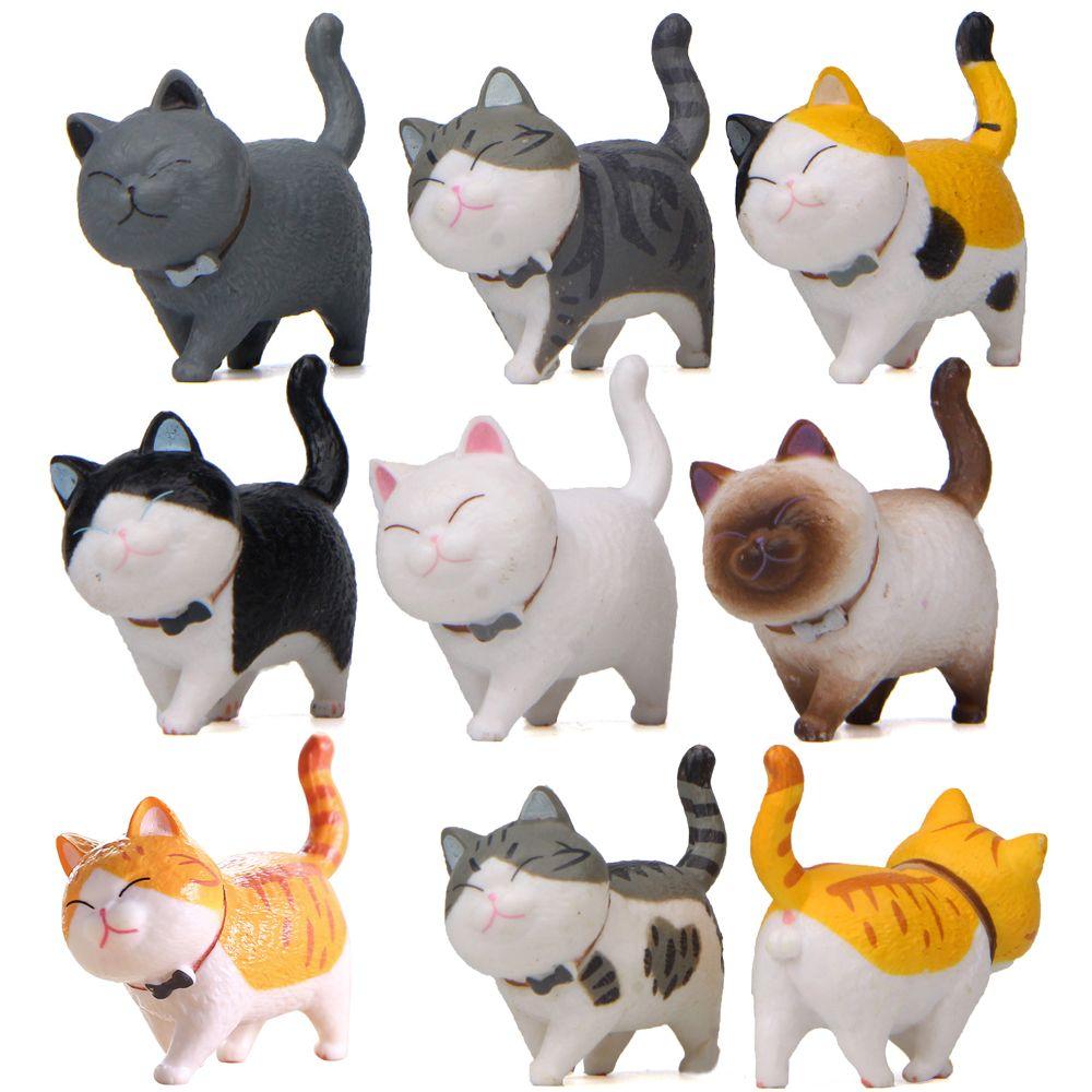Decor Desktop Ornament Cartoon Cat Figurine Simulation Animal Model With Bowknot Mini Kitten Statue type 4
Decor Desktop Ornament Cartoon Cat Figurine Simulation Animal Model With Bowknot Mini Kitten Statue type 4