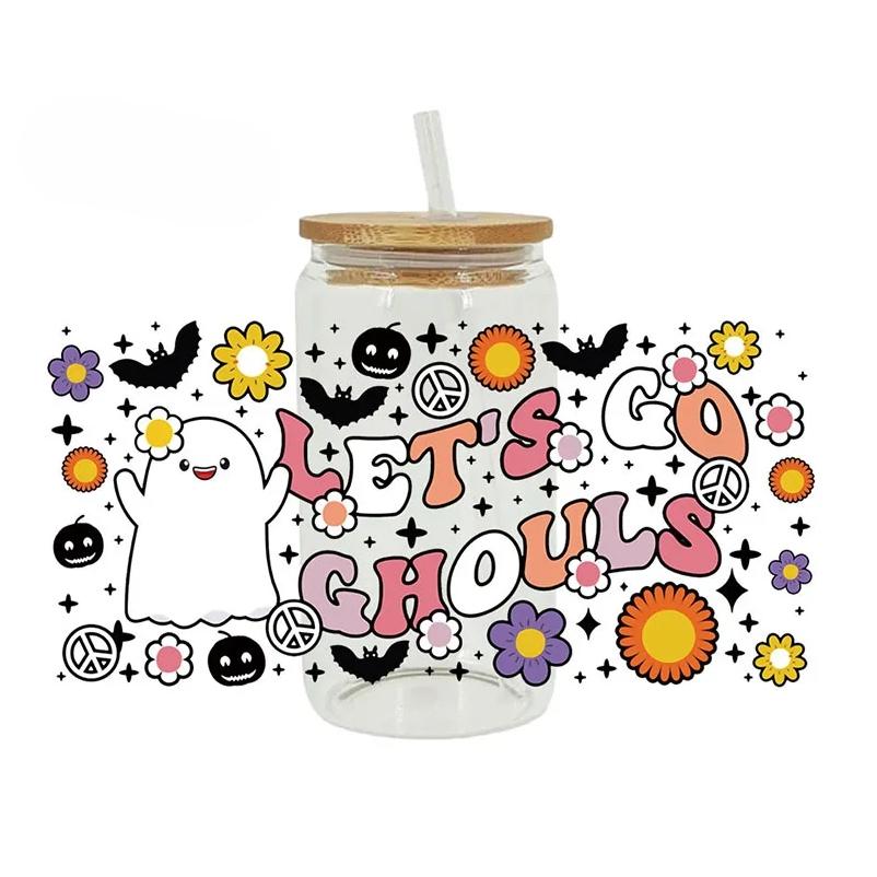 3D УФ DTF Наклейки-Трансфери, 16 унцій, Обгортки для Стаканчиків, З Геловінським Принтом для DIY Скло, Кераміка, Метал, Шкіра тощо. 23cm x 11cm
3D УФ DTF Наклейки-Трансфери, 16 унцій, Обгортки для Стаканчиків, З Геловінським Принтом для DIY Скло, Кераміка, Метал, Шкіра тощо. 23cm x 11cm