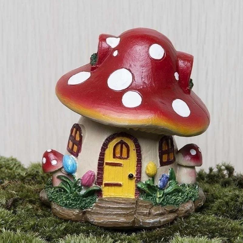 New Handmade Creative Art Crafts Mushroom House Mini Resin Outdoor Decoration Fairy Garden Flower Potting Craft Home Decorative
New Handmade Creative Art Crafts Mushroom House Mini Resin Outdoor Decoration Fairy Garden Flower Potting Craft Home Decorative