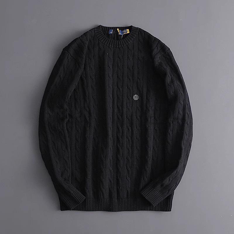 Men s European Winter Embroidered Cable Knit Pullover Sweater, Round Neck, Long Sleeve, Warm, Trendy, Thickened. M (130-152 jin) чорний
Men s European Winter Embroidered Cable Knit Pullover Sweater, Round Neck, Long Sleeve, Warm, Trendy, Thickened. M (130-152 jin) чорний
