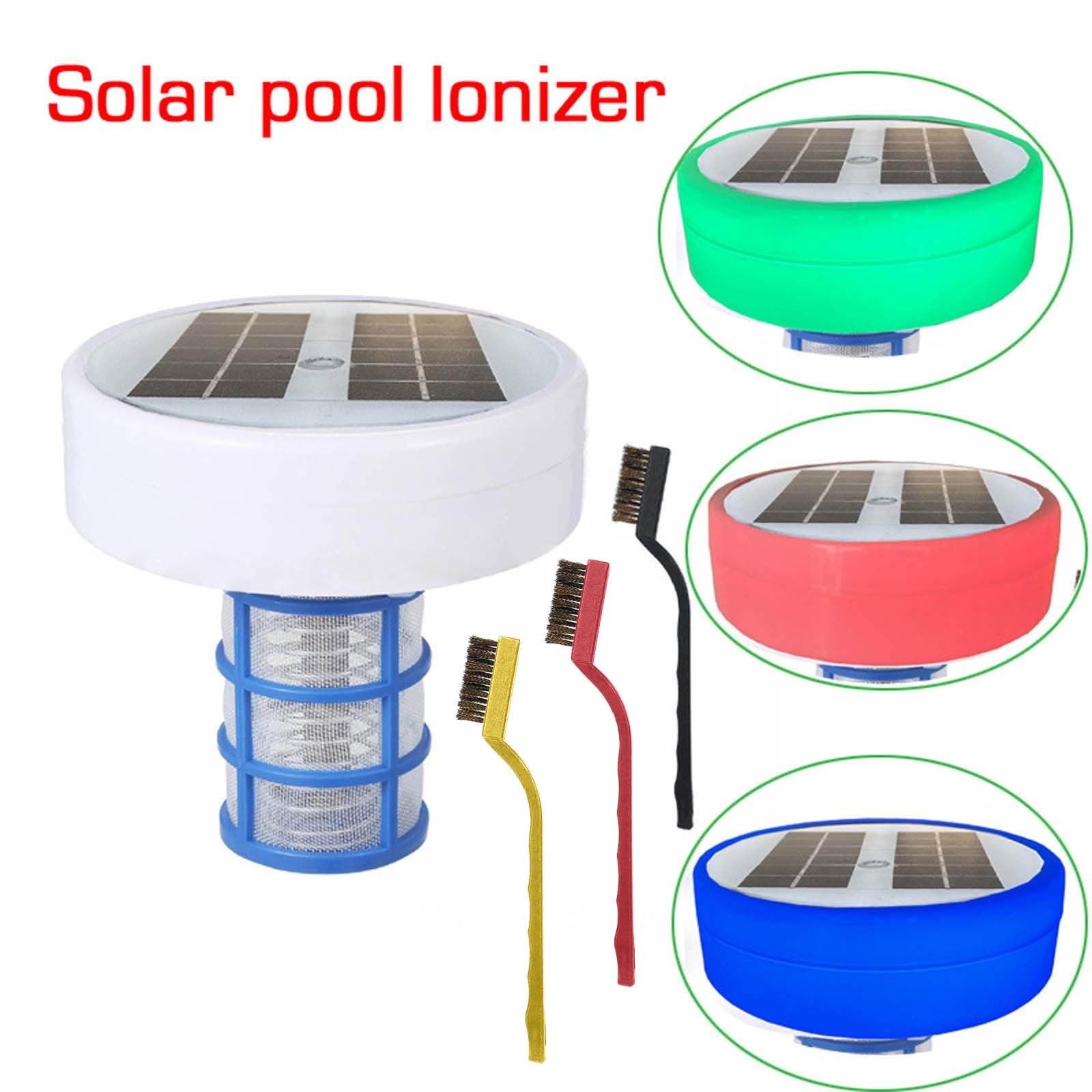 Солнечный бассейн, Автоматический плавающий очиститель бассейна, Очиститель воды с утолщенным медным анодом для обеспечения чистой воды One Size
Солнечный бассейн, Автоматический плавающий очиститель бассейна, Очиститель воды с утолщенным медным анодом для обеспечения чистой воды One Size
