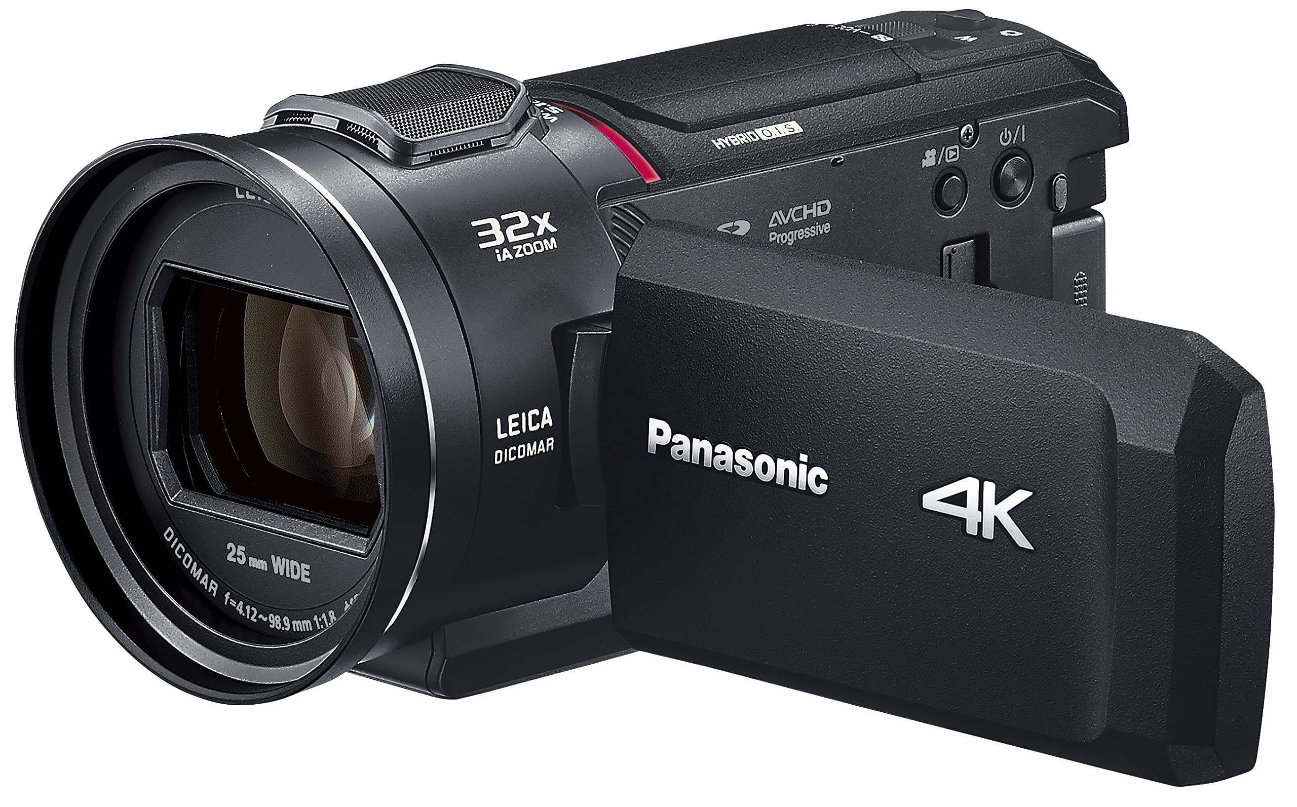 Panasonic 4K Digital Video Camera Built-in Memory 64GB 5-Axis Hybrid Image Stabilization 24x Optical Zoom Black HC-VX2MS-K
Panasonic 4K Digital Video Camera Built-in Memory 64GB 5-Axis Hybrid Image Stabilization 24x Optical Zoom Black HC-VX2MS-K