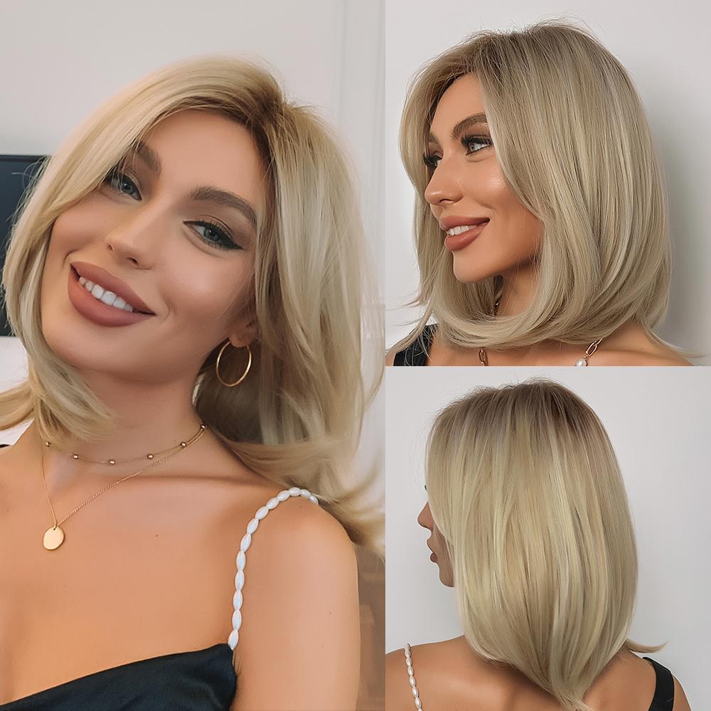 oneNonly Короткий парик Боб Натуральный светлый парик Женские парики для женщин Ежедневные термостойкие волосы LC8024-1
oneNonly Короткий парик Боб Натуральный светлый парик Женские парики для женщин Ежедневные термостойкие волосы LC8024-1