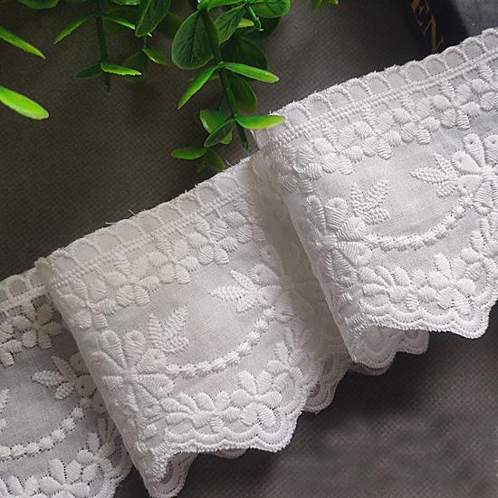 3 метри/лот 7,5 см завширшки вишукане бавовняне вишивання бежеве біле мереживо прикраси для домашнього одягу аксесуари 3Meters білий
3 метри/лот 7,5 см завширшки вишукане бавовняне вишивання бежеве біле мереживо прикраси для домашнього одягу аксесуари 3Meters білий