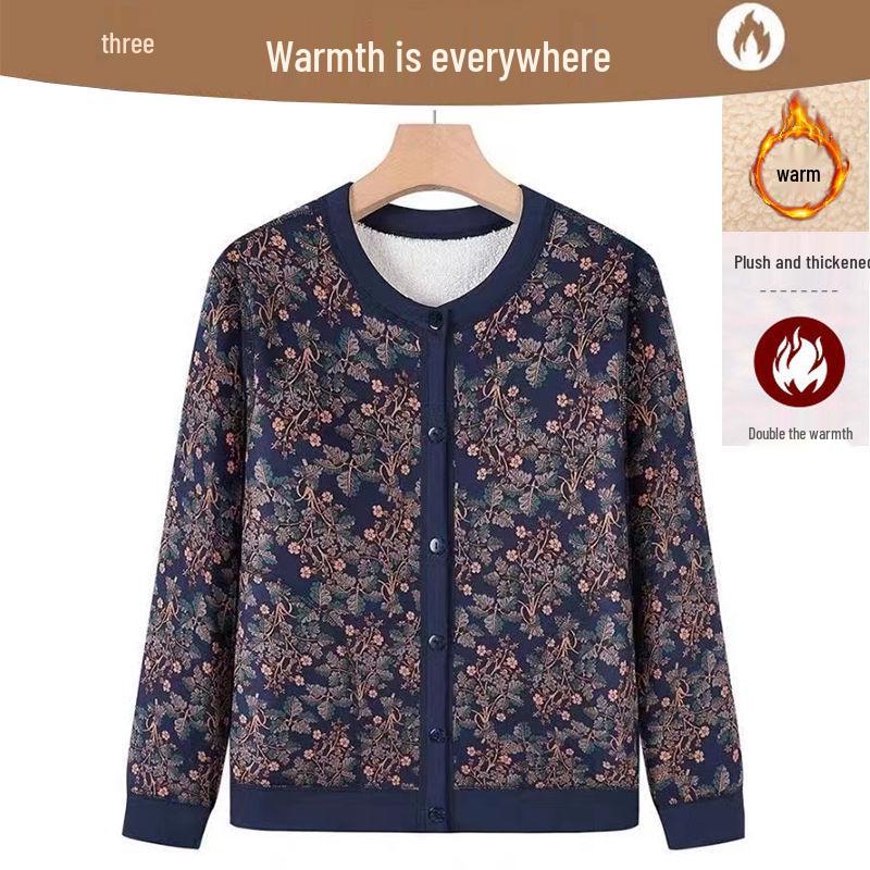 Women s Plus Velvet Winter Tops & Thick Cardigans - Plaid Warmwear for Middle-aged & Elderly. Trendy Autumn Coats for Grandma. XL (90–105 jin)
Women s Plus Velvet Winter Tops & Thick Cardigans - Plaid Warmwear for Middle-aged & Elderly. Trendy Autumn Coats for Grandma. XL (90–105 jin)