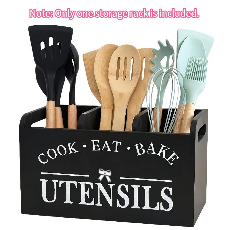 Kitchen Utensil Rack with Three Compartments Rustic Wooden Storage Box Vintage Tableware Farmhouse Dish Cabinet Forks Spoo
Kitchen Utensil Rack with Three Compartments Rustic Wooden Storage Box Vintage Tableware Farmhouse Dish Cabinet Forks Spoo