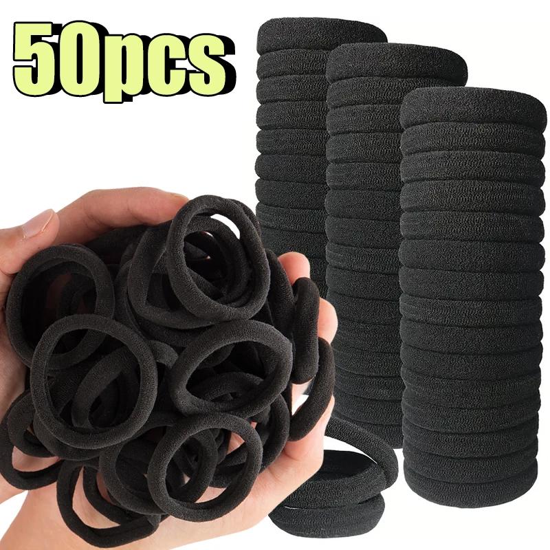 50/200pcs High Elastic Hair band Women Kids Hair Ties Soild Black Rubber Band Ponytail Holder Gum Scrunchies Hair Accessories
50/200pcs High Elastic Hair band Women Kids Hair Ties Soild Black Rubber Band Ponytail Holder Gum Scrunchies Hair Accessories