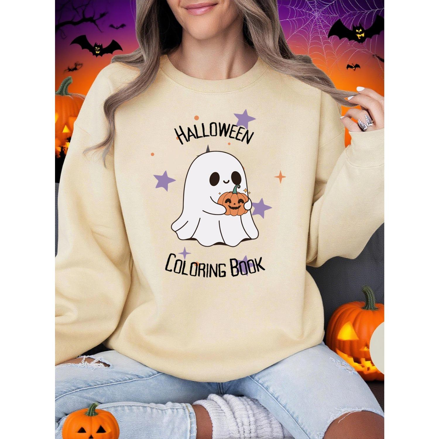 Книжка-раскраска на Хэллоуин Принт Толстовки Женские Зимние Флисовые Теплые Худи с Круглым Вырезом Свободный Пуловер Базовые Спортивные Женская Одежда XL
Книжка-раскраска на Хэллоуин Принт Толстовки Женские Зимние Флисовые Теплые Худи с Круглым Вырезом Свободный Пуловер Базовые Спортивные Женская Одежда XL