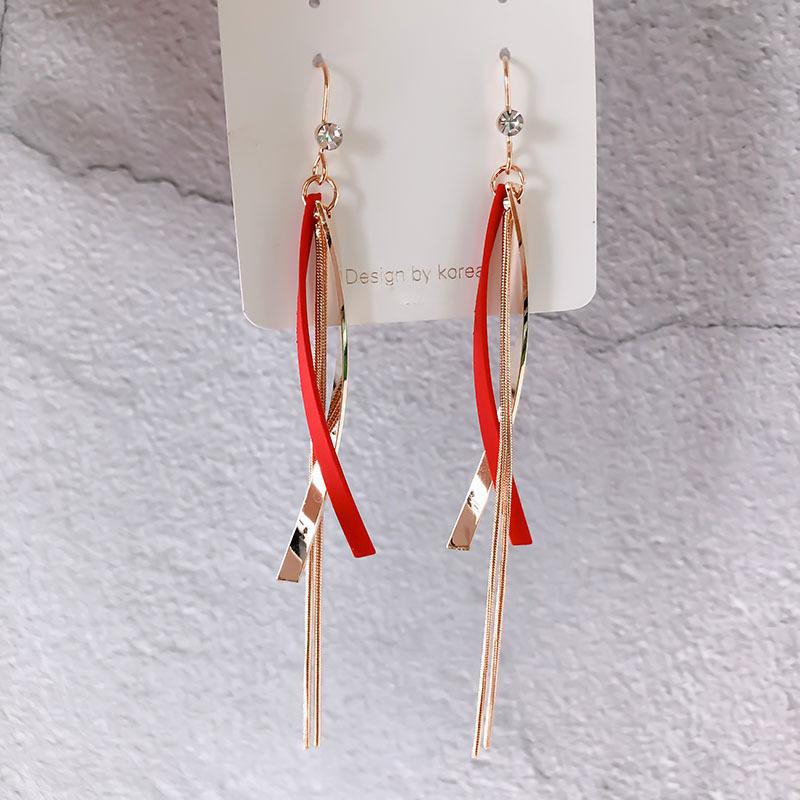 Super Fairy Sequin Earrings with Movable Hooks, New Trendy Face Slimming and Long Style, Elegant Tassel Earrings красный
Super Fairy Sequin Earrings with Movable Hooks, New Trendy Face Slimming and Long Style, Elegant Tassel Earrings красный