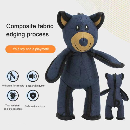 2 Pcs Unbreakable Bear Dog Toy for Aggressive Chewers Indestructible Stuffed Bear Pet Toy Interactive Squeaky Toy for Large Dogs 2pcs
2 Pcs Unbreakable Bear Dog Toy for Aggressive Chewers Indestructible Stuffed Bear Pet Toy Interactive Squeaky Toy for Large Dogs 2pcs