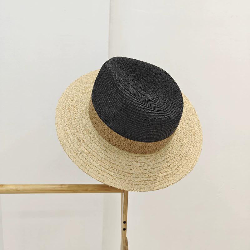 202602-yaan ins chic summer raffia patchwork paper classic beach leisure fedoras cap men women holiday panama jazz hat head size 57cm чорний
202602-yaan ins chic summer raffia patchwork paper classic beach leisure fedoras cap men women holiday panama jazz hat head size 57cm чорний
