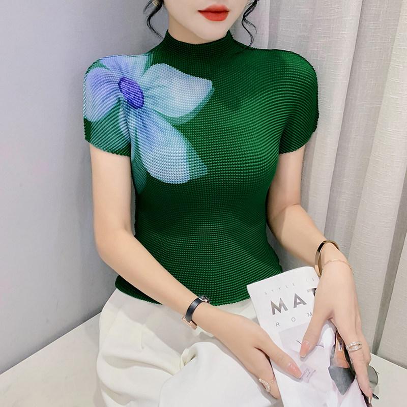 Шикарный топ в гонконгском стиле со сладким и пикантным принтом: Летняя трендовая футболка с коротким рукавом для женщин L зелёный
Шикарный топ в гонконгском стиле со сладким и пикантным принтом: Летняя трендовая футболка с коротким рукавом для женщин L зелёный