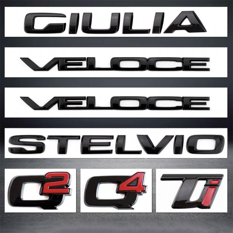 1Pc Q2 Q4 Giulia Stelvio Veloce Ti Logo Car Rear Trunk Emblem Badge Stickers For A-lfa R-omeo 156 159 Mito Giulia GT Brera Spider Giulietta 147gt 166 Ti чорний
1Pc Q2 Q4 Giulia Stelvio Veloce Ti Logo Car Rear Trunk Emblem Badge Stickers For A-lfa R-omeo 156 159 Mito Giulia GT Brera Spider Giulietta 147gt 166 Ti чорний