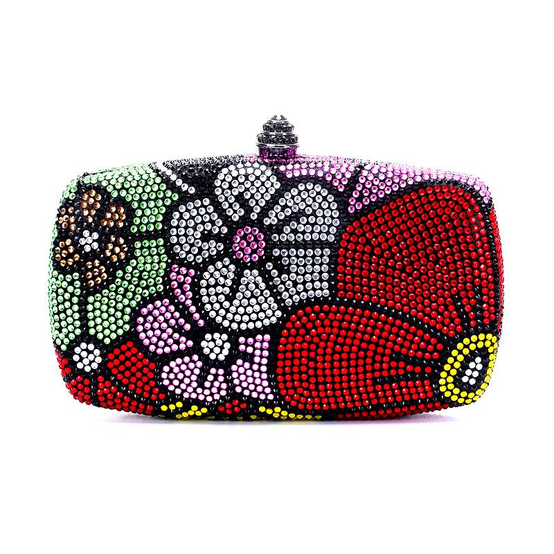 Diamond Flower Evening Bag For Women Crystal Wedding Purses Floral Rhinestone Clutches Dinner Prom Bags Lady Shoulder Handbags 22cmX17cmX7cm
Diamond Flower Evening Bag For Women Crystal Wedding Purses Floral Rhinestone Clutches Dinner Prom Bags Lady Shoulder Handbags 22cmX17cmX7cm