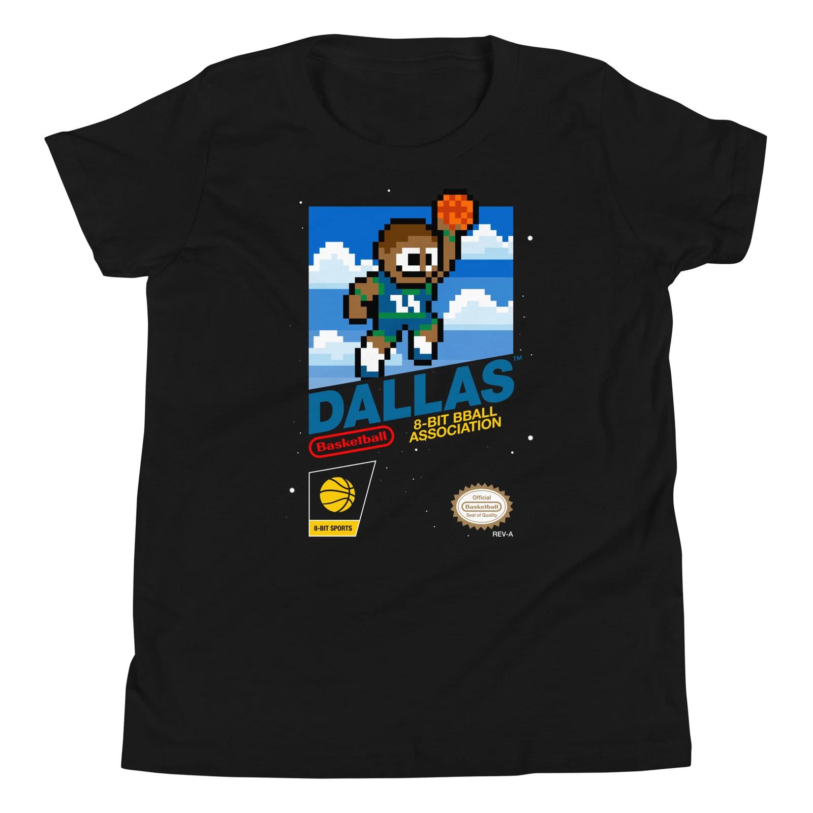 Dallas Mavericks Basketball Jersey 8-bit Retro Nintendo Youth Kid Child T-Shirt XL
Dallas Mavericks Basketball Jersey 8-bit Retro Nintendo Youth Kid Child T-Shirt XL