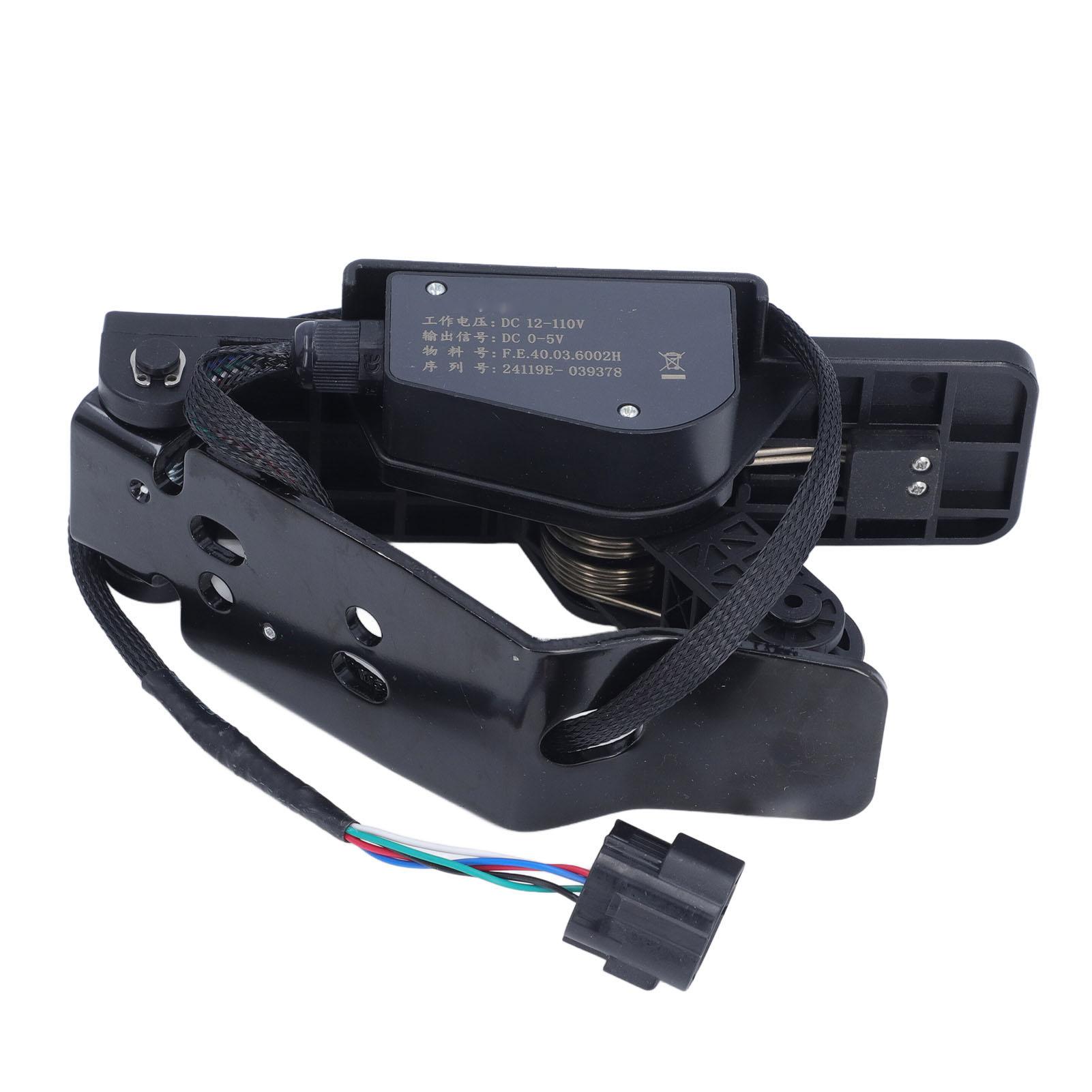 Универсальный акселератор для вилочного погрузчика DC0Выходной сигнал 5 В Электронный акселератор дроссельной заслонки педаль газа типа Холла
Универсальный акселератор для вилочного погрузчика DC0Выходной сигнал 5 В Электронный акселератор дроссельной заслонки педаль газа типа Холла