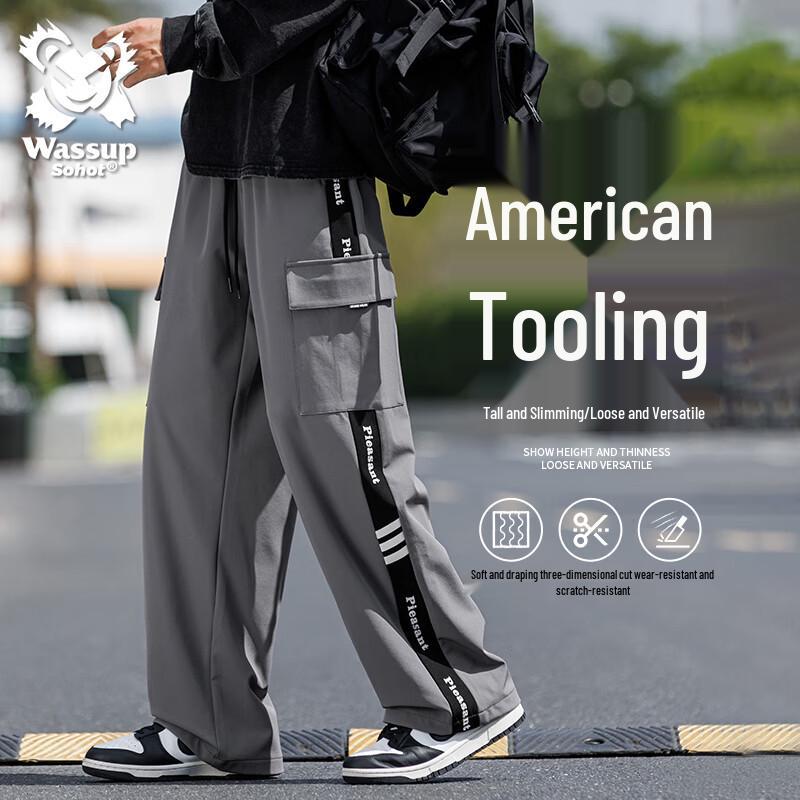 Wassup Sohot Men s Side Stripe Straight-Leg Casual Workwear Pants 4XL
Wassup Sohot Men s Side Stripe Straight-Leg Casual Workwear Pants 4XL