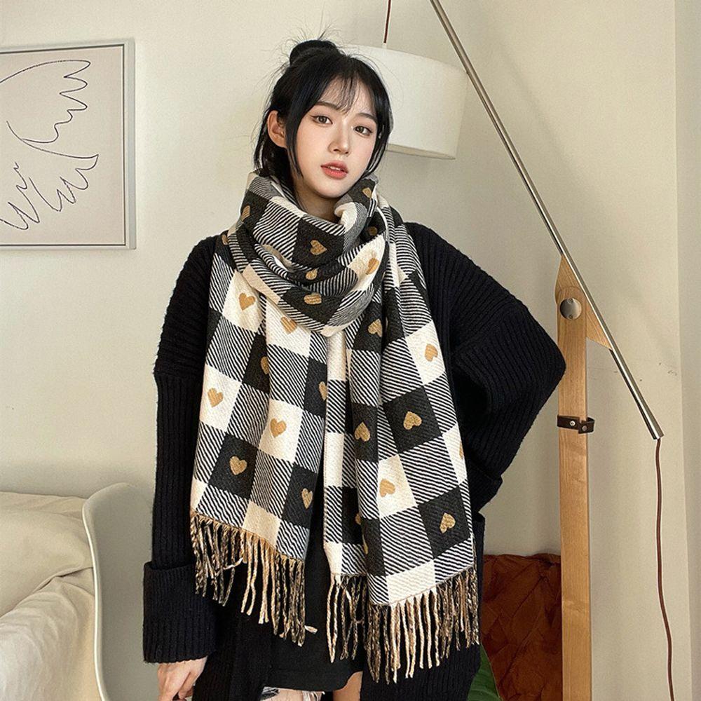 Tops Warm Autumn Winter Shawl Scarf Women Scarf Poncho Apparel Accessories Korean Style Scarf
Tops Warm Autumn Winter Shawl Scarf Women Scarf Poncho Apparel Accessories Korean Style Scarf