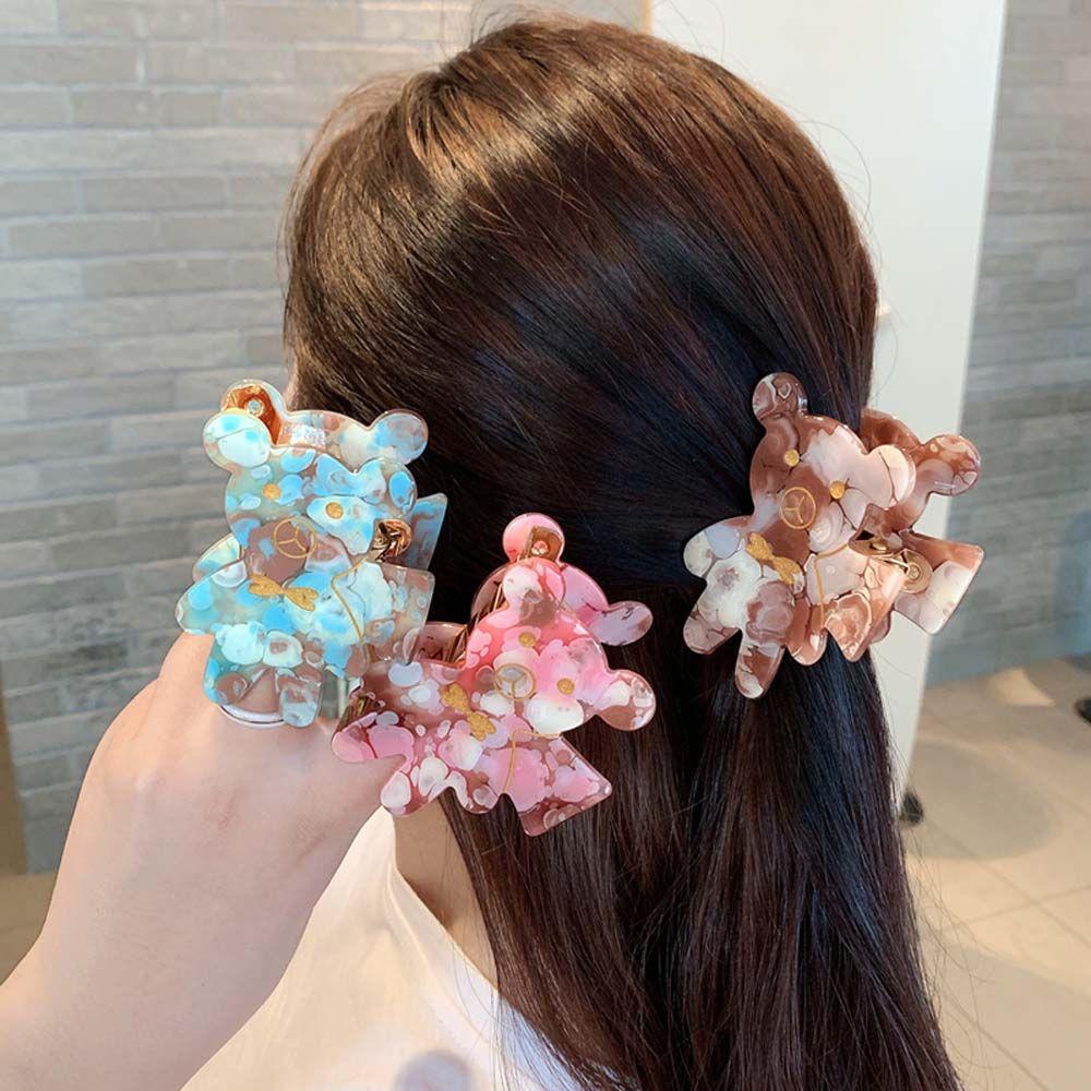 Ацетат уксусно-голубой розовый коричневый ацетат волосы коготь корейский стиль заколки для волос в форме медведя заколки для волос в форме краба
Ацетат уксусно-голубой розовый коричневый ацетат волосы коготь корейский стиль заколки для волос в форме медведя заколки для волос в форме краба