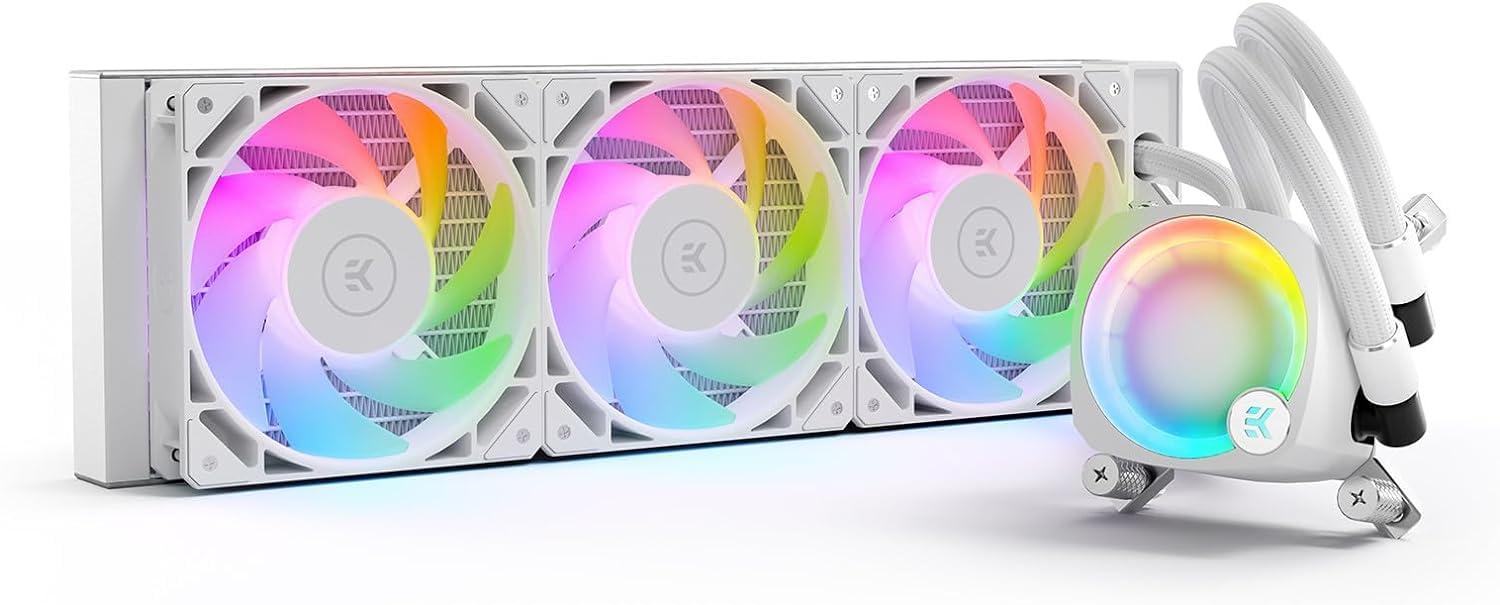 EKWB to late AIO CR360 Lux White simple CPU cooler with EK FPT fan 120mm fan Compatible with the latest Intel AMD CPUs computer parts [Pre-order білий
EKWB to late AIO CR360 Lux White simple CPU cooler with EK FPT fan 120mm fan Compatible with the latest Intel AMD CPUs computer parts [Pre-order білий