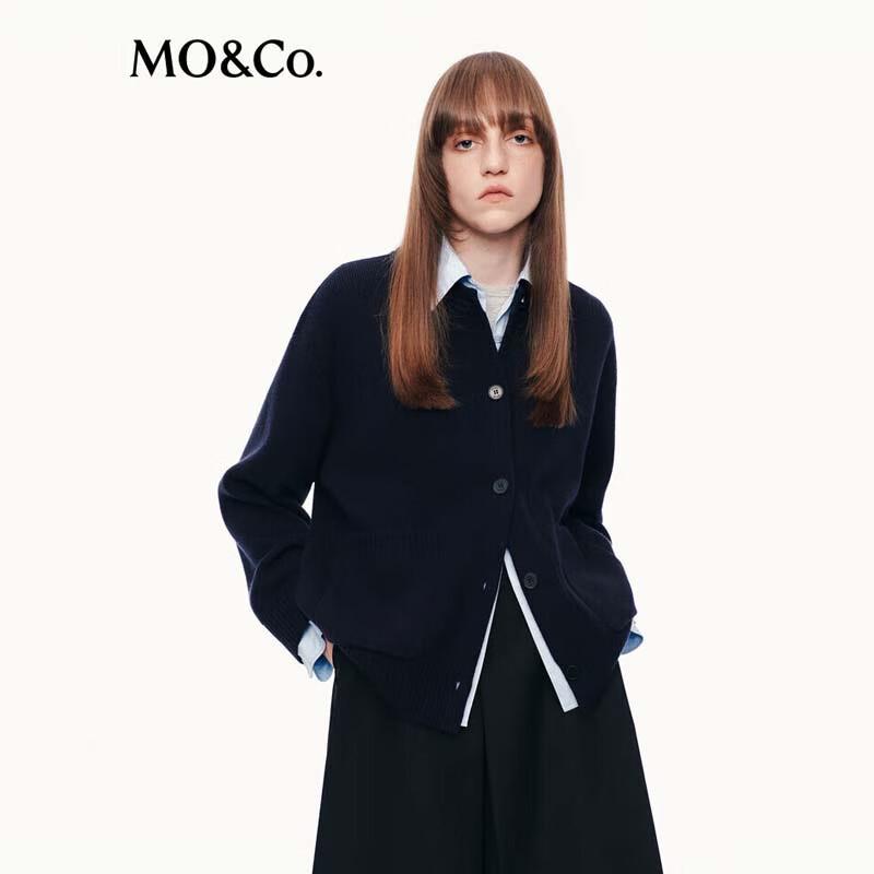 MO&Co. Женский вязаный кардиган-жакет с эффектом двухслойности M
MO&Co. Женский вязаный кардиган-жакет с эффектом двухслойности M