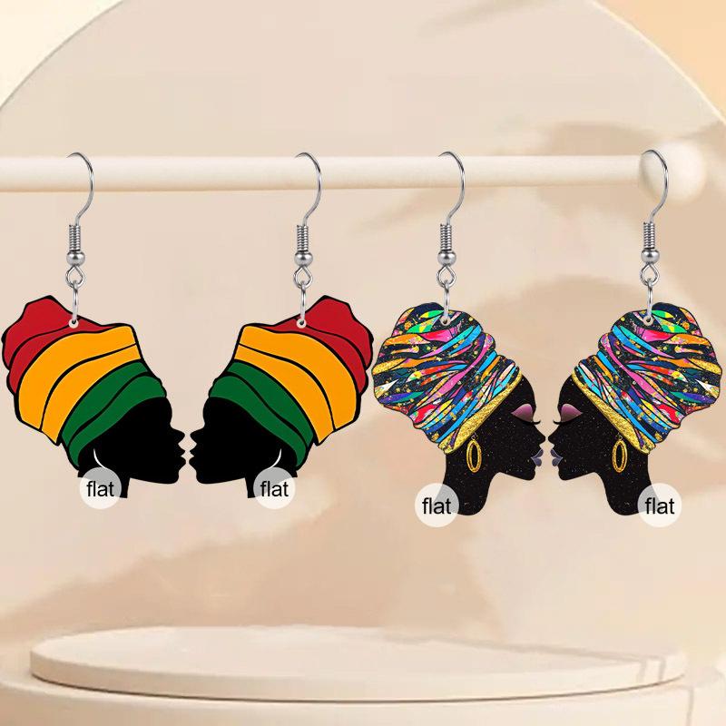 Серьги акриловые «Символ свободы» к Месяцу черной истории для женщин, девушек, в стиле бохо, праздничные украшения «Черное единство», серьги «Африканская девушка с повязкой на голове»
Серьги акриловые «Символ свободы» к Месяцу черной истории для женщин, девушек, в стиле бохо, праздничные украшения «Черное единство», серьги «Африканская девушка с повязкой на голове»