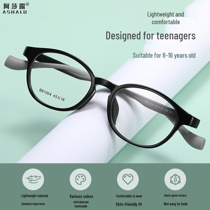 Asha Lu Lightweight Anti-Blue Light Eyeglass Frames for Myopia - Comfortable, Stylish Unisex Design for Students
Asha Lu Lightweight Anti-Blue Light Eyeglass Frames for Myopia - Comfortable, Stylish Unisex Design for Students
