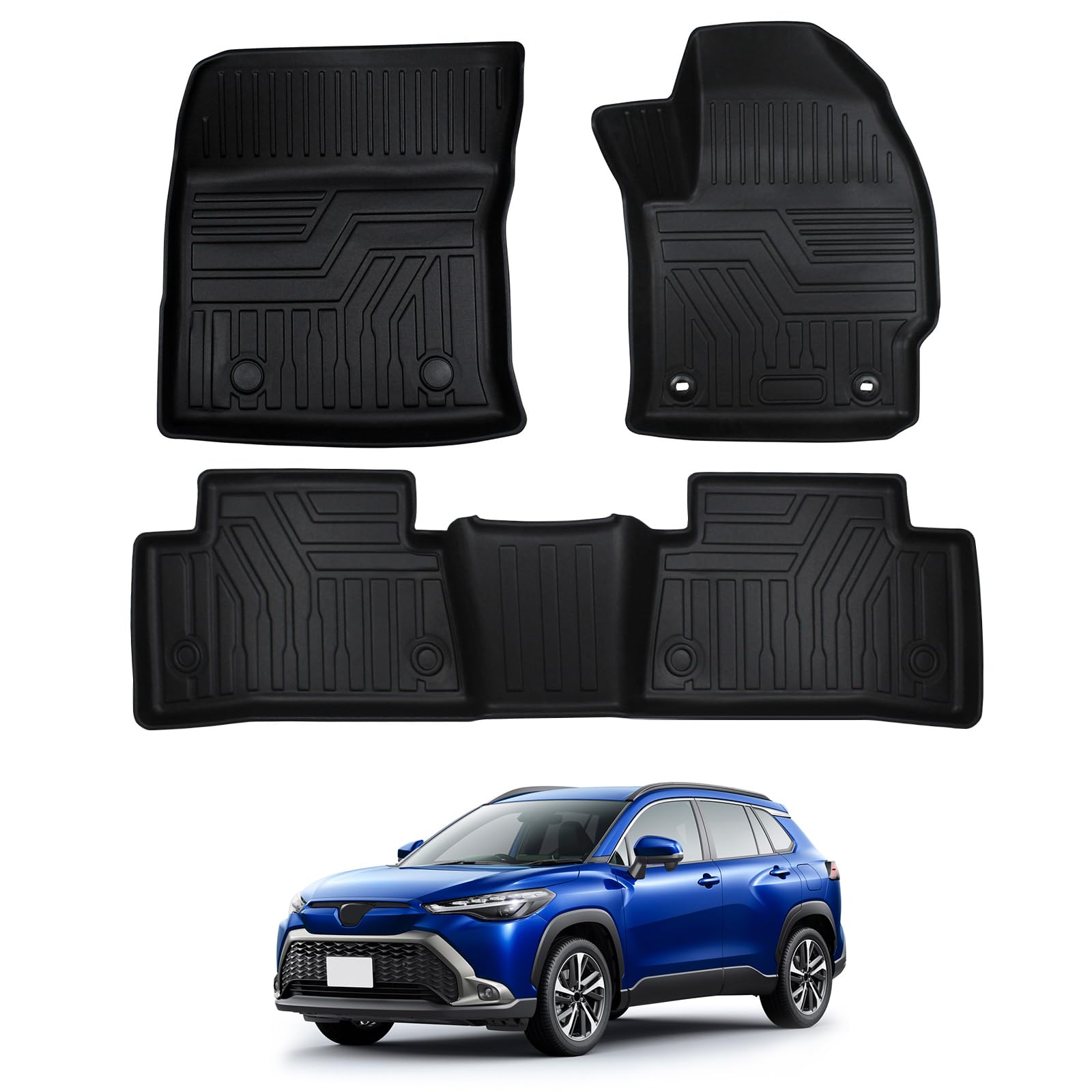 Toyota New Corolla Cross 10 Series 2WD Эксклюзивные коврики для пола Corolla Cross 3D Автомобильный коврик Водонепроницаемый коврик Материал TPE Защитный коврик Износостойкий Интерьер чёрный
Toyota New Corolla Cross 10 Series 2WD Эксклюзивные коврики для пола Corolla Cross 3D Автомобильный коврик Водонепроницаемый коврик Материал TPE Защитный коврик Износостойкий Интерьер чёрный