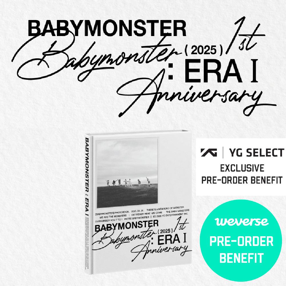 Попереднє замовлення BABYMONSTER : ERA I BABYMONSTER 1-а річниця. Фотокнига та МАГАЗИН Weverse POB
Попереднє замовлення BABYMONSTER : ERA I BABYMONSTER 1-а річниця. Фотокнига та МАГАЗИН Weverse POB